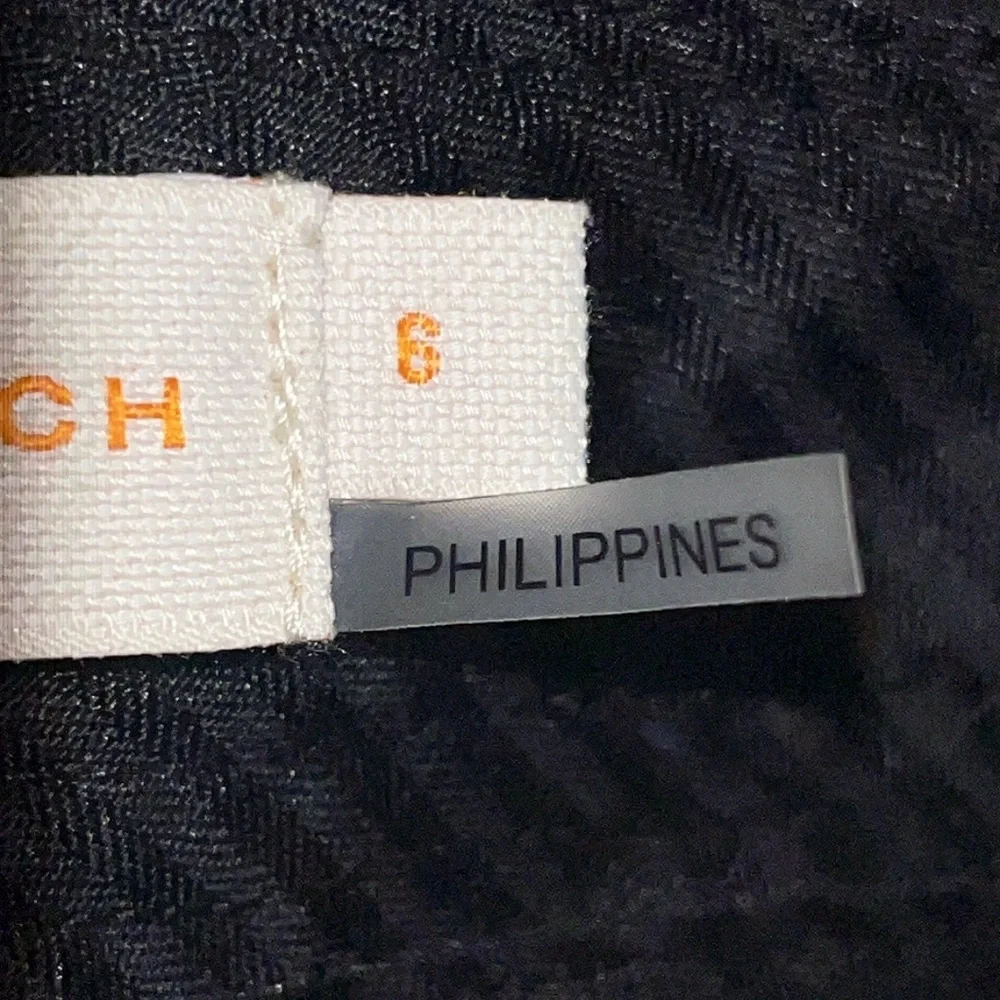Tory Burch Vanner Ponte Seamed Pants in‎ Black.
